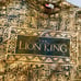 Vintage Disney The Lion King T-Shirt Movie Promo Tee AOP Brown L