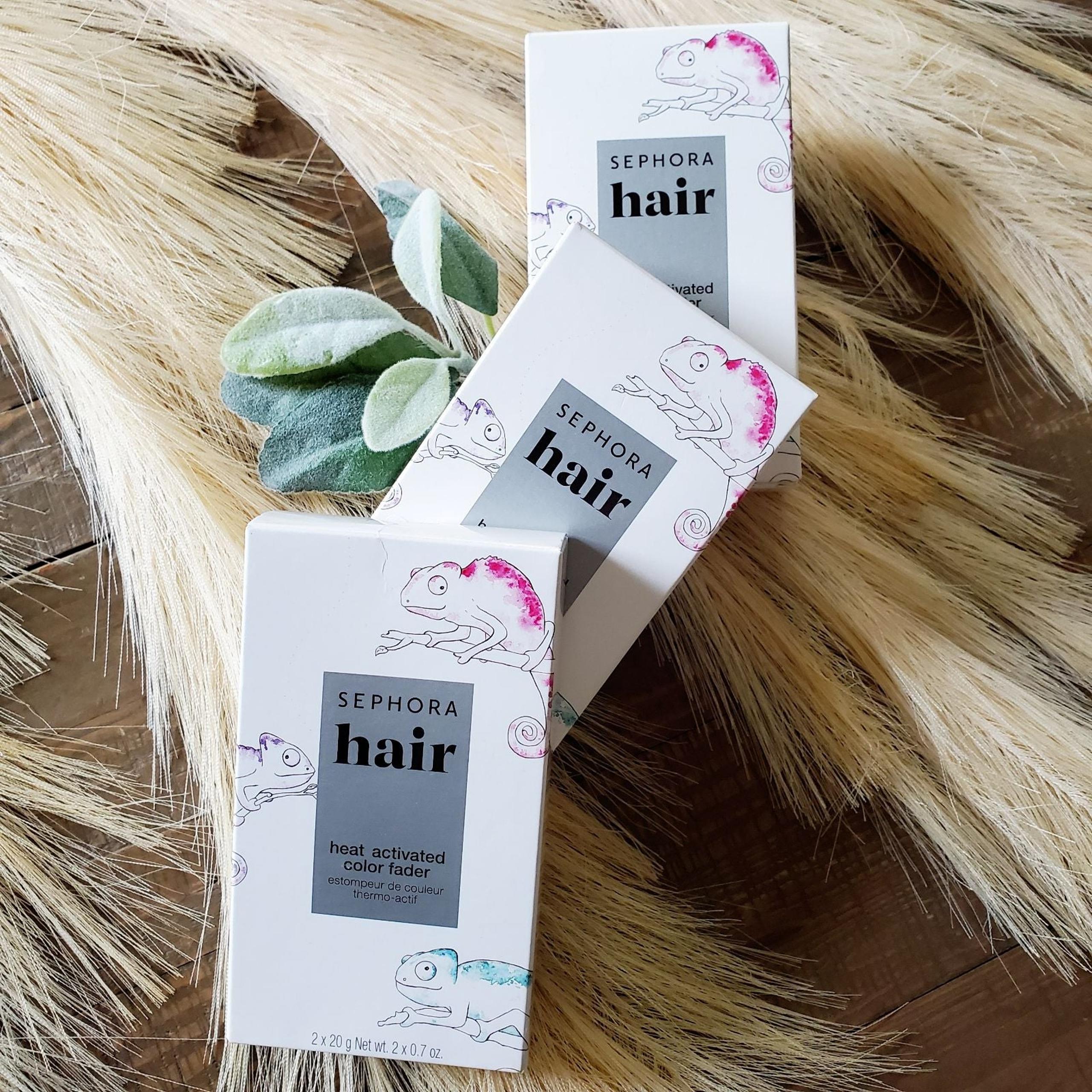 3Pc Sephora Hair Heat Activated Color Fader