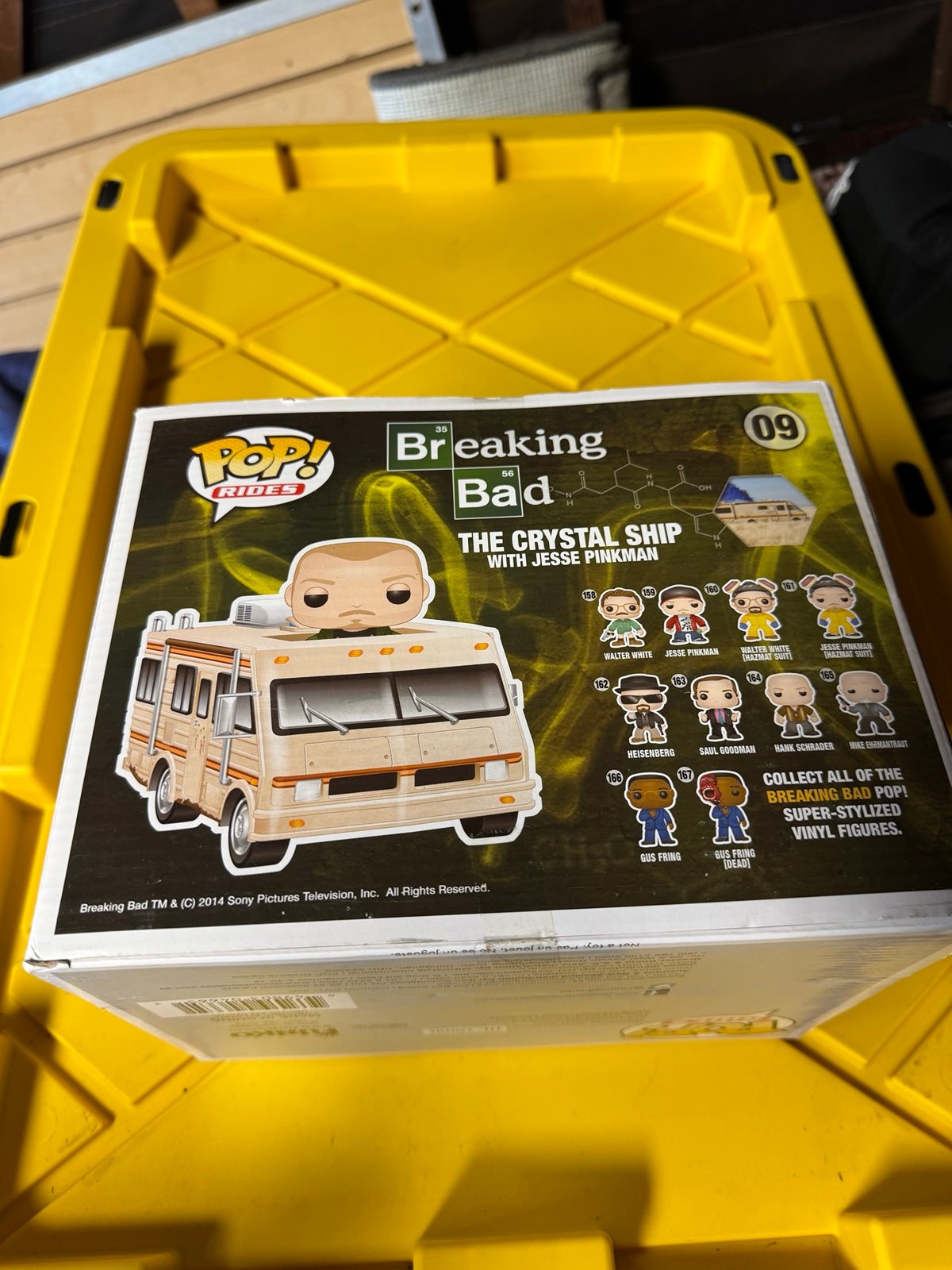 09 The Crystal Ship (Breakin Bad) Television Rides Funko Pop - detail