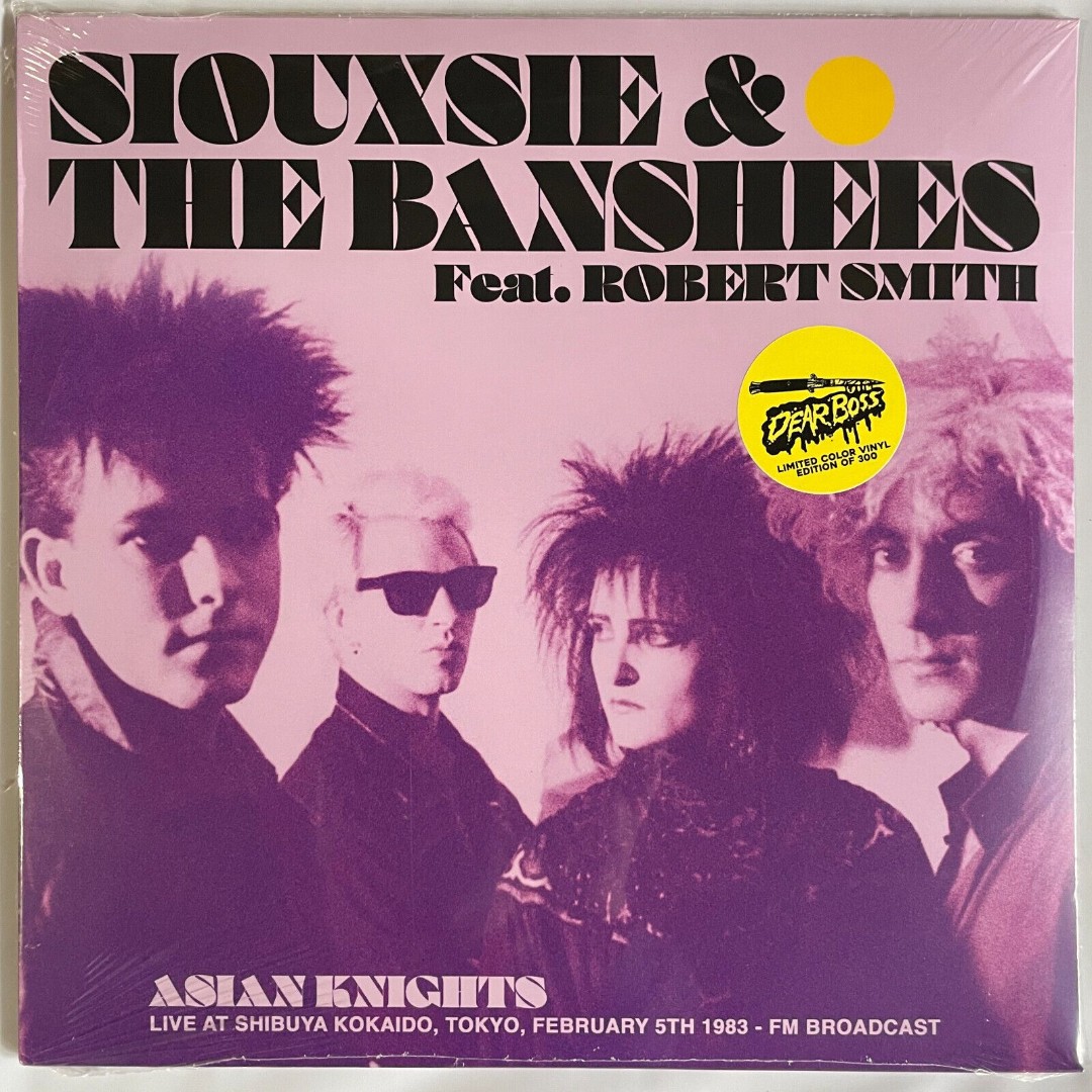 Siouxsie & The Banshees Asian Knights: Live Yellow Double Vinyl, Dear Boss NEW