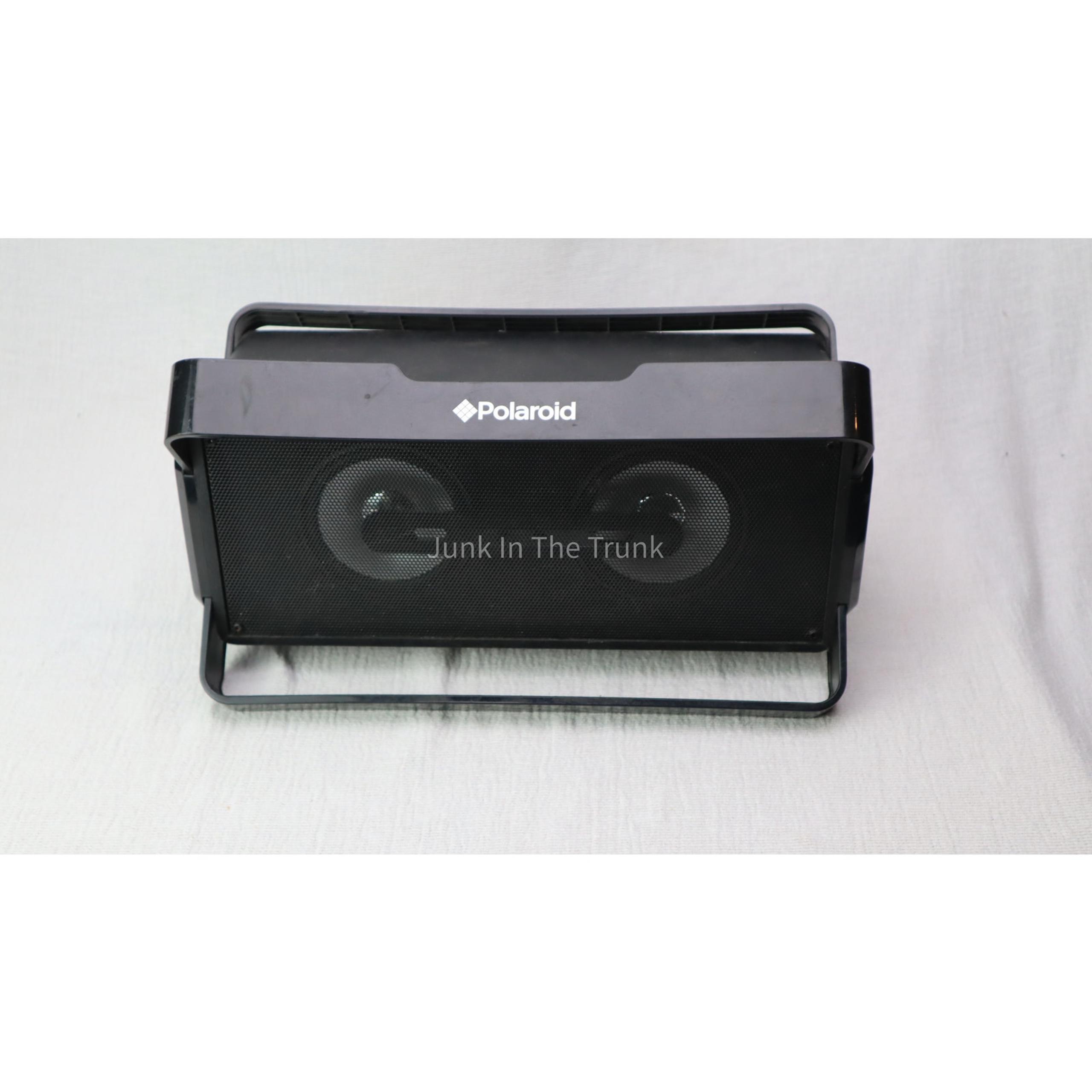 Polaroid Black Bluetooth LED Boombox Speaker