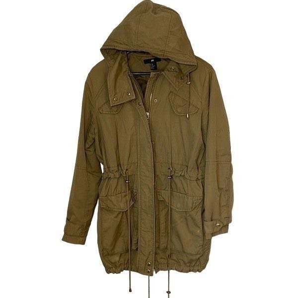 H&m womens sales parka coats