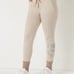 VS PINK Campus Pullover Hoodie & Jogger Set Vanilla with Glitter Shine Logo XXL