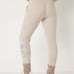 VS PINK Campus Pullover Hoodie & Jogger Set Vanilla with Glitter Shine Logo XXL