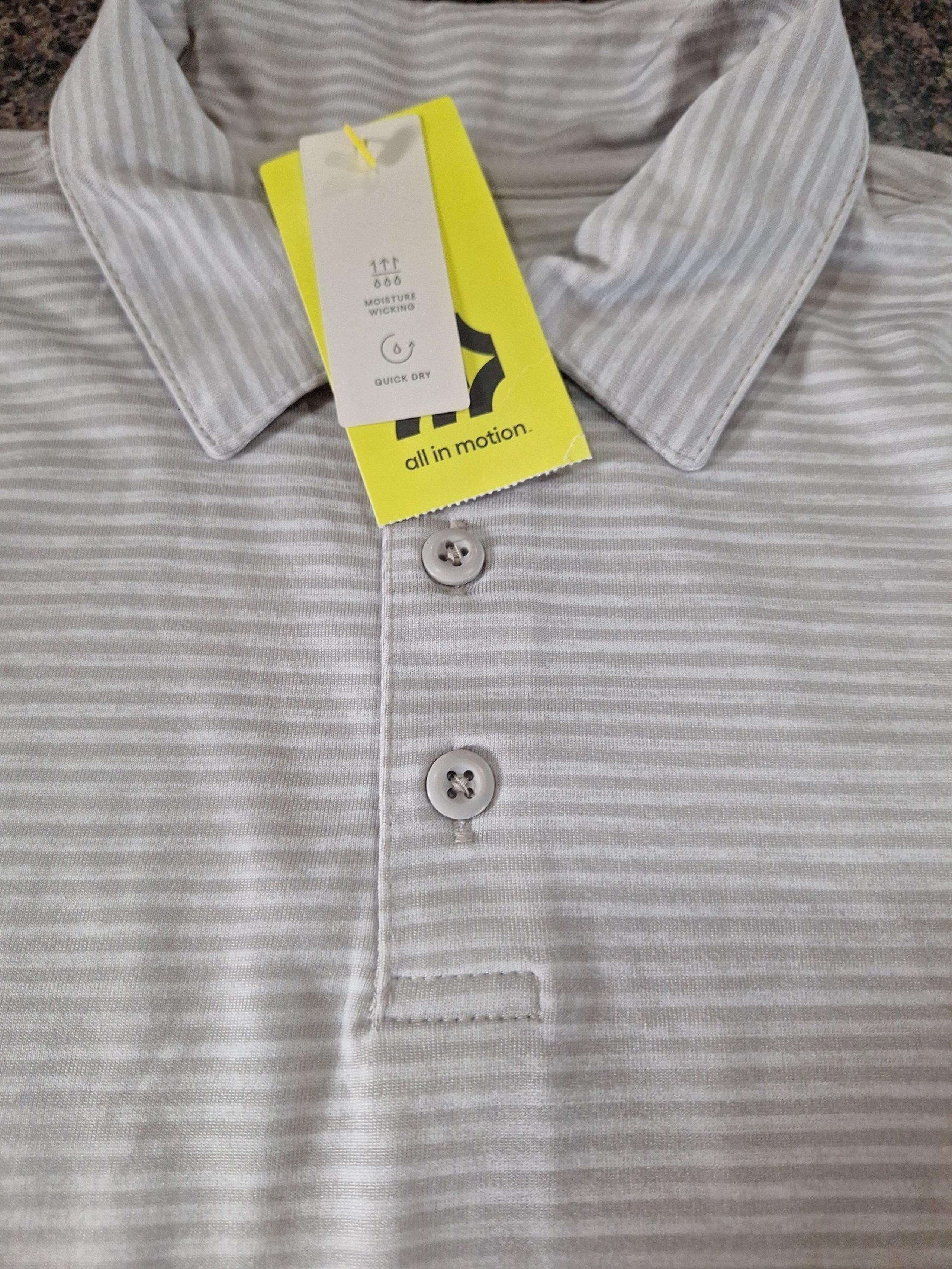 All In Motion Golf Polo Size M NEW