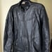 Darth Vader Vegan Leather Racer Motorcycle Jacket - Men's Size Medium