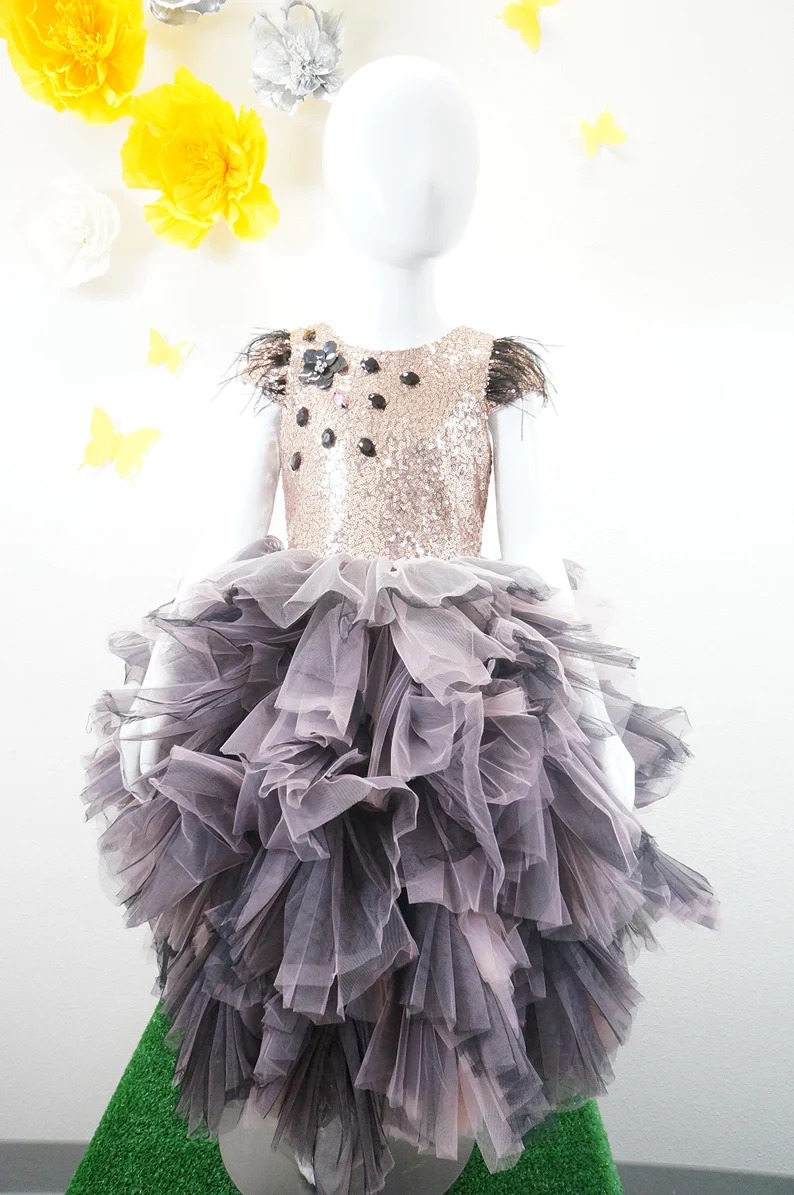 girl dress ,Girls Party Dress, Flower Girl Dress,Party Dress Girl,Size:4T