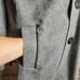 NovaMen Charcoal Boston Car Coat Size XL