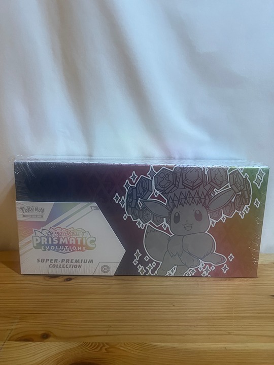 Pokemon Trading Card Games Prismatic Evolutions Super Premium Collection Box New