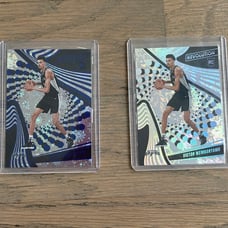 Lot of 2x victor wembanyama blue and regular revolution no.104 2023-2024.