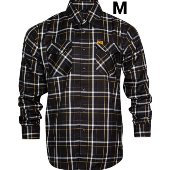 DIXXON x STICK TO YOUR GUNS Collab Limited Edition Men's Flannel Shirt - M