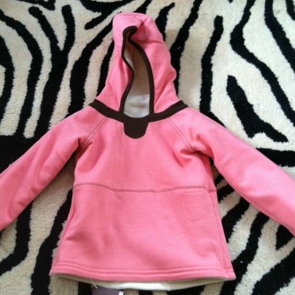 OrganicBearHugMeHoodie Reversible NWT