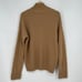 Silk Maison Sweater Cable Oversized Cashmere Turtleneck Small Camel Wool Blend