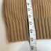 Silk Maison Sweater Cable Oversized Cashmere Turtleneck Small Camel Wool Blend