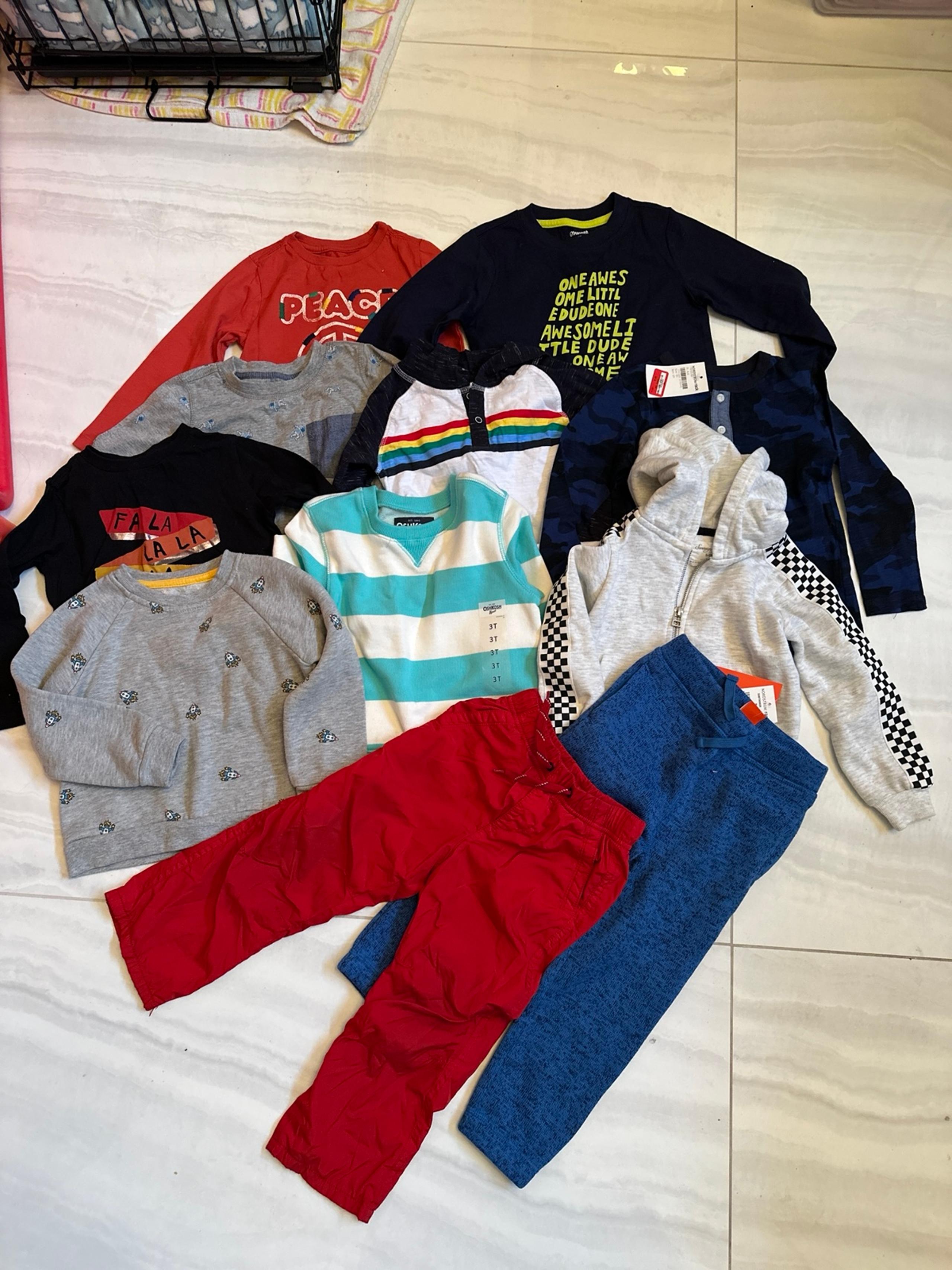 Boys size 3 bundle gymboree sovereign code gap sweatshirts pants tees