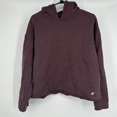 Fundamental Coast Later On Pullover Hoodie Size Large Women's Eggplant