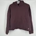 Fundamental Coast Later On Pullover Hoodie Size Large Women's Eggplant