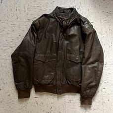 Authethic Brown Leather Jacket