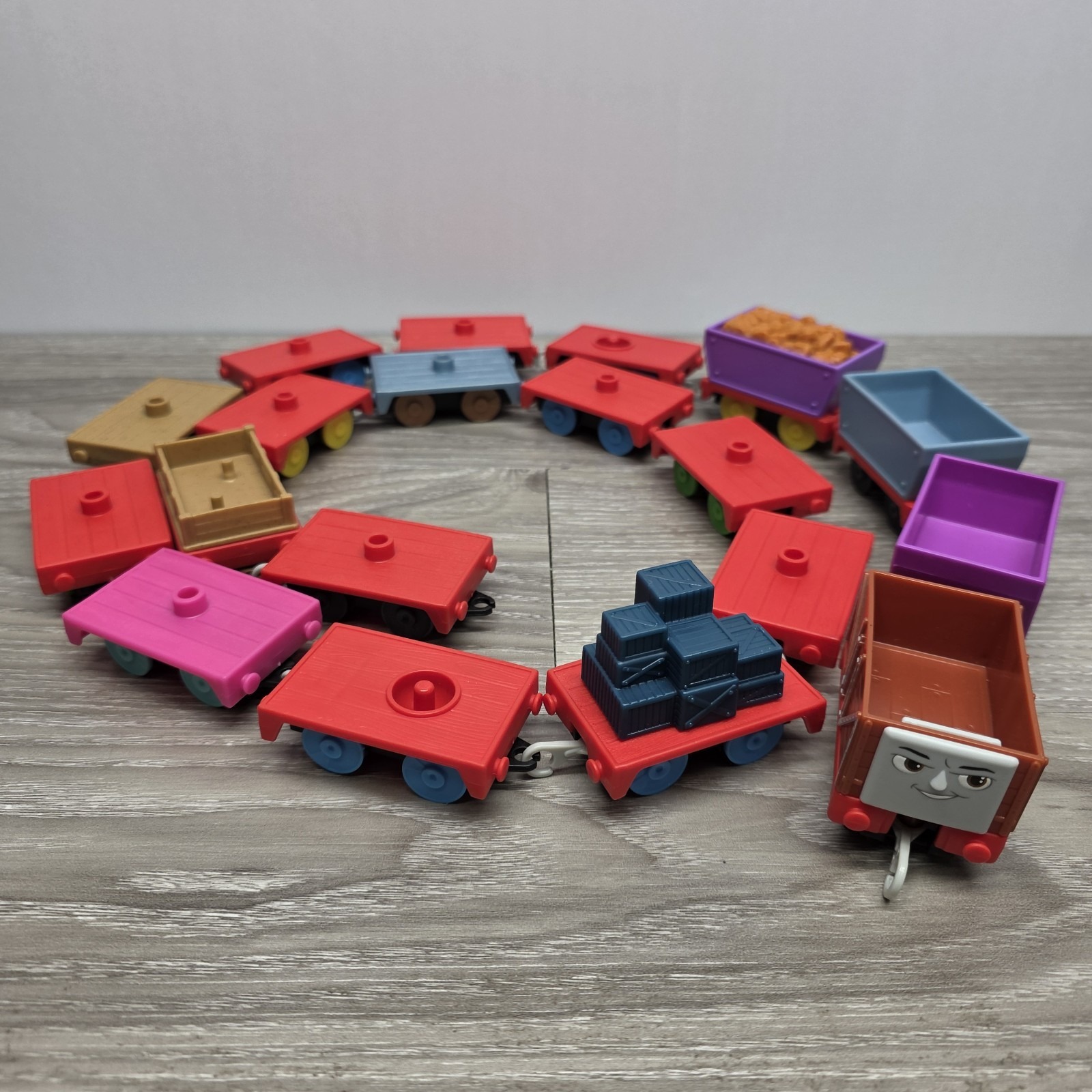 Thomas & Friends -Huge 19 Cargo Car Lot - Thomas The Train Lot 2021