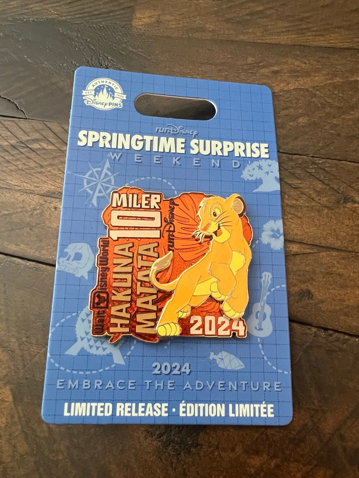 Springtime surprise 10mile pin