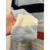 Eddie Bauer Womens Knitted Henley Sweater Size Large Vintage Old Money Striped