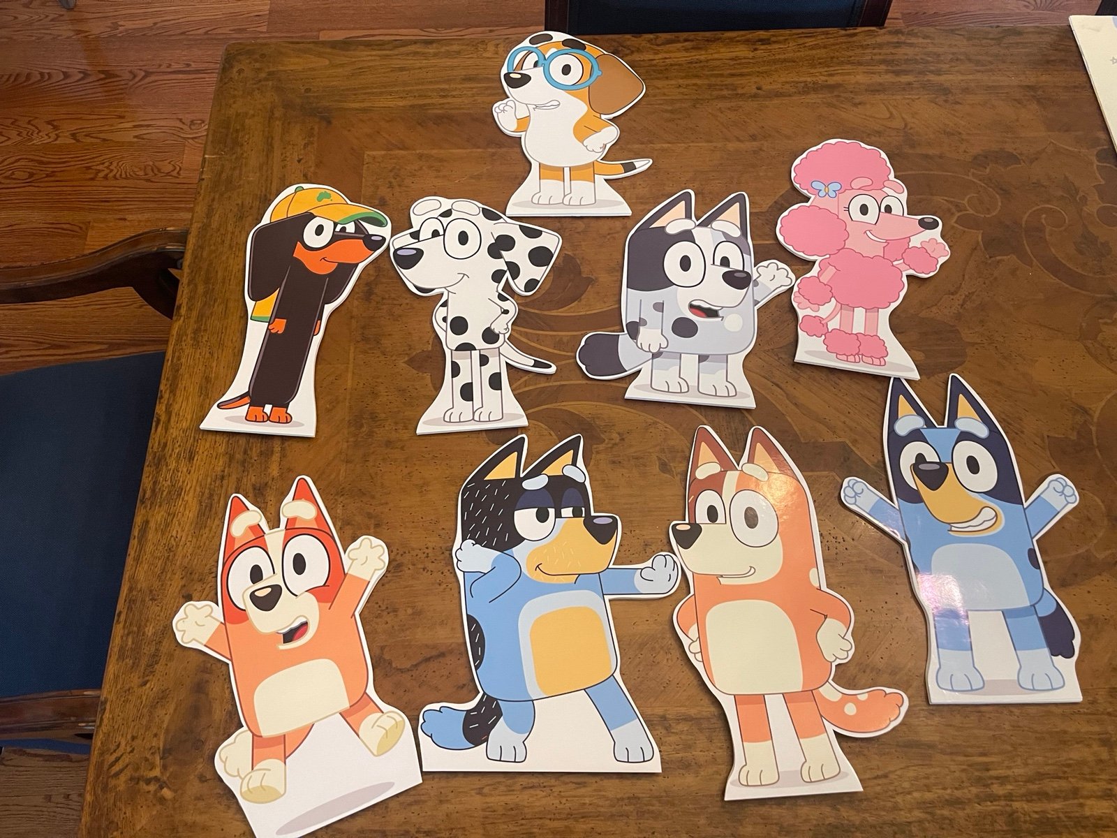 Bluey Cutouts