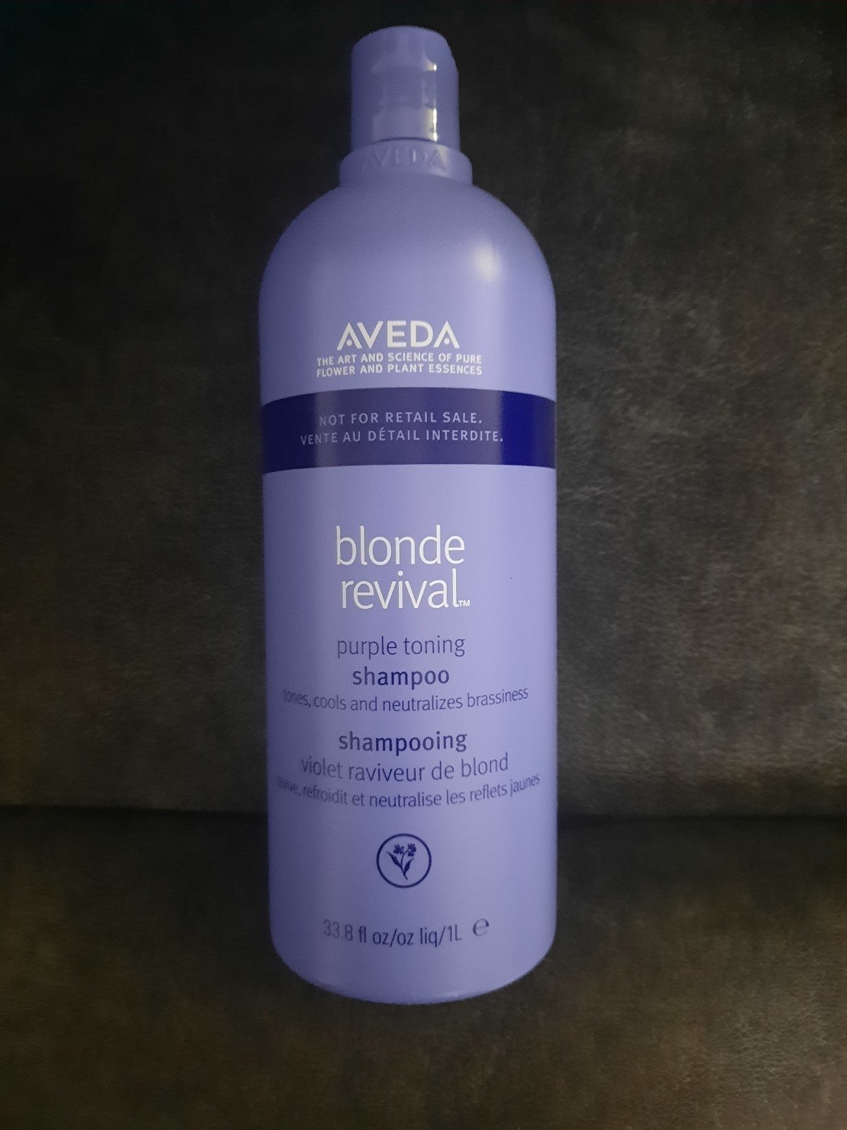 Aveda Blonde Revival Purple Toning Shampoo, 1 Liter (33.8 oz.) – New