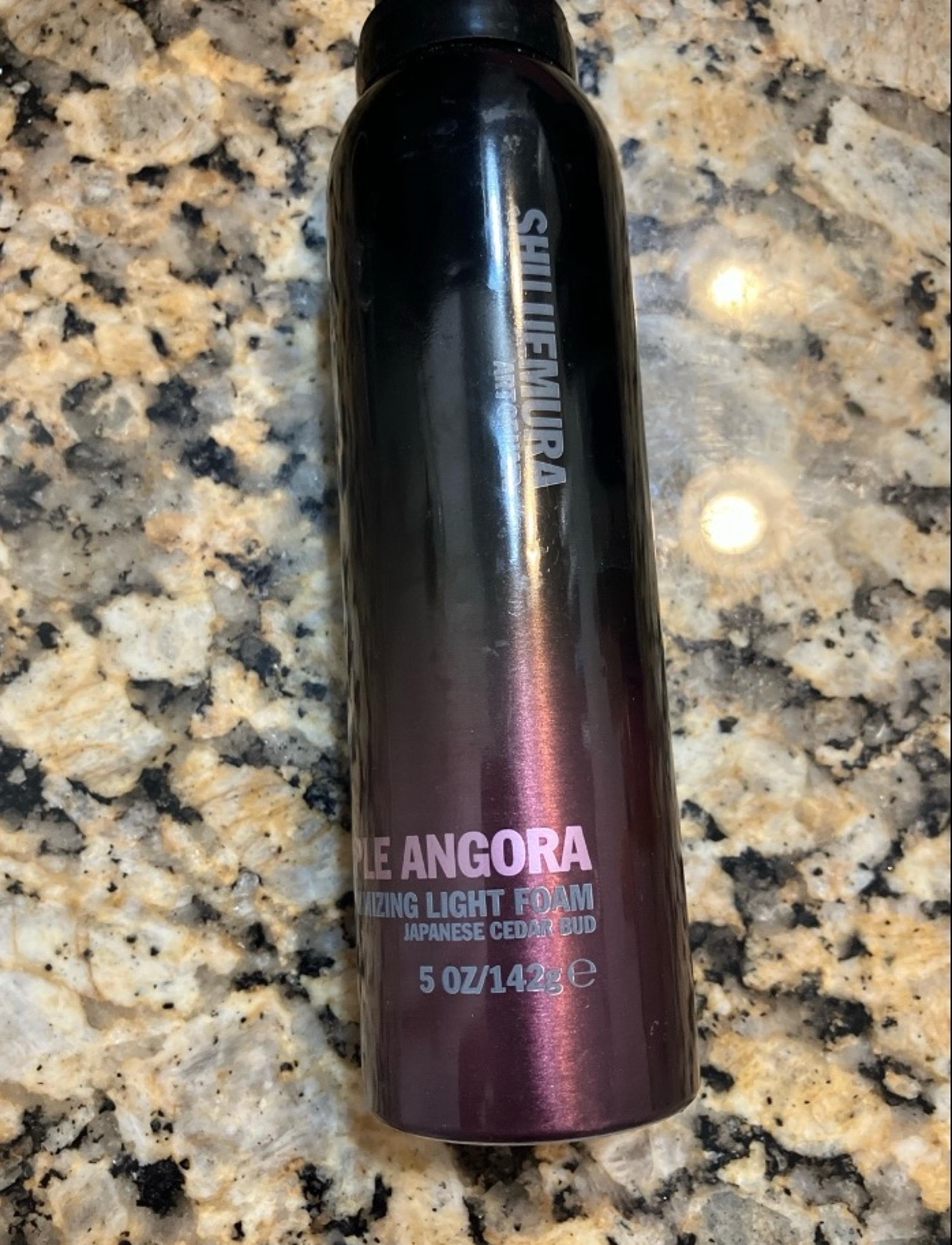 Rare Shu Uemura Ample Angora Volumizing Light Foam – ~80% Left
