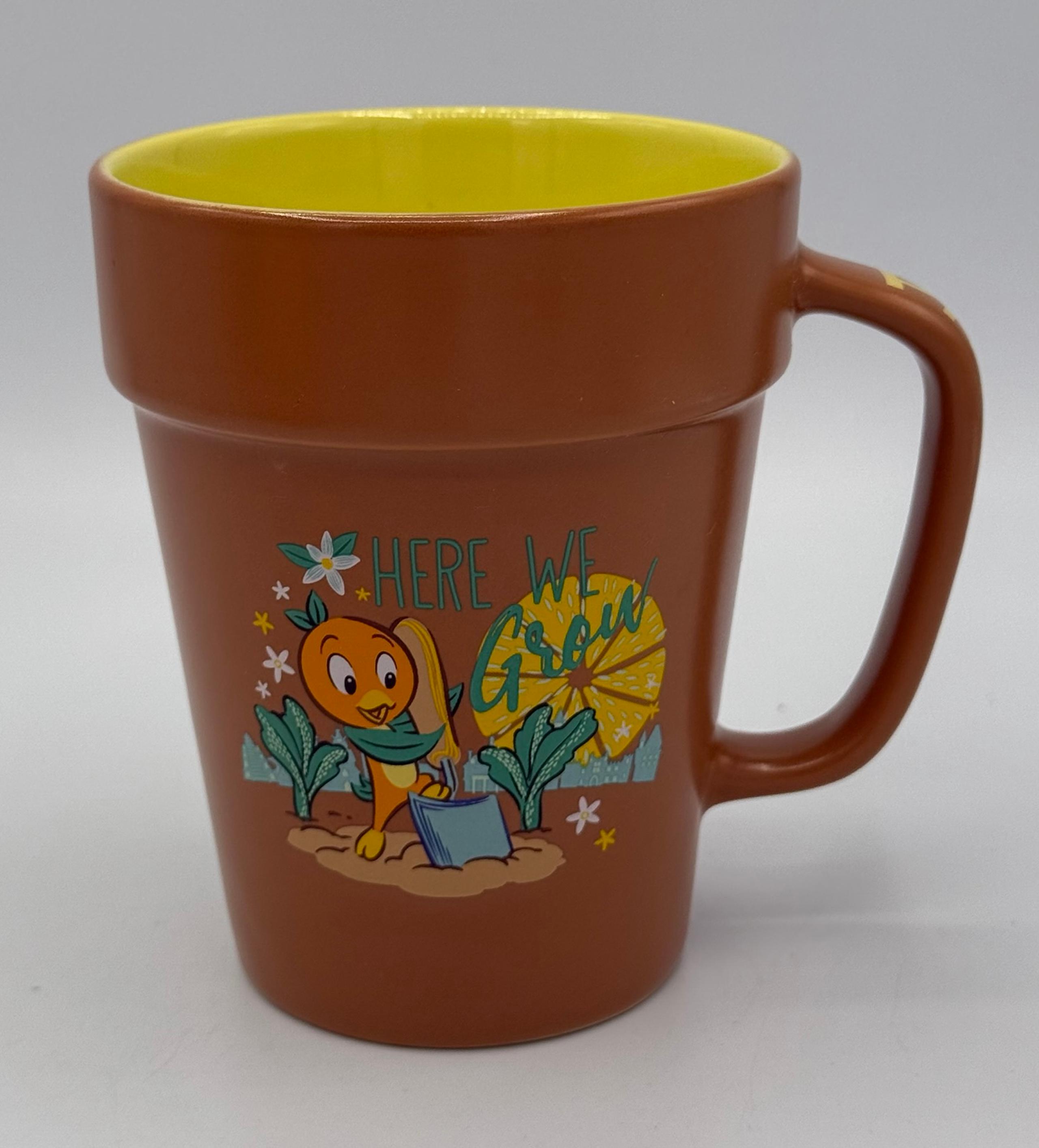2022 Epcot Flower & Garden Festival Disney Passholder Orange Bird Mug Cup 13oz