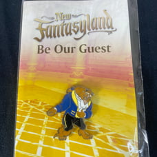 Disney's Fantasyland Grand Opening Beauty and the Beast Pin-BE OUR GUEST