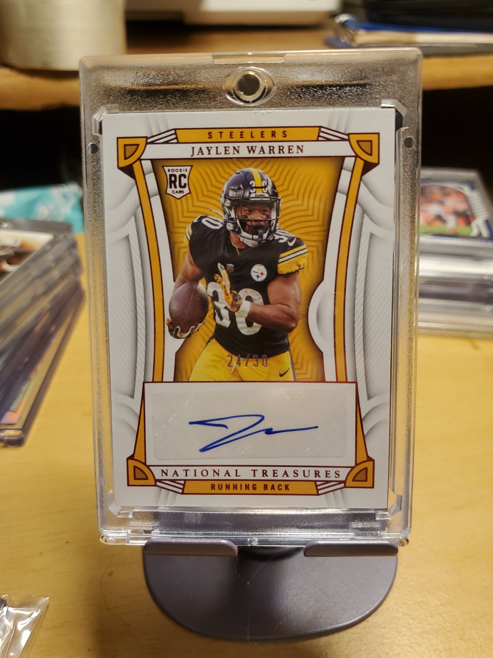Auto 2022 NATIONAL TREASURES JAYLEN WARREN