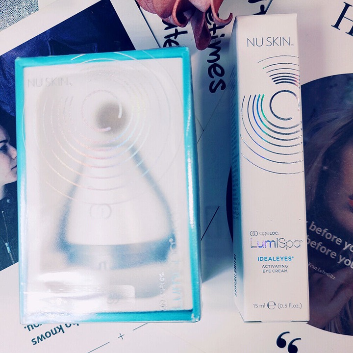 Nu skin Ageloc LumiSpa ACCENT + IDEALEYES ACTIVATING CREAM #152