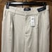 Hollister Pants Womens Large Beige Livvy Wide Leg High Rise Stretch Pleated