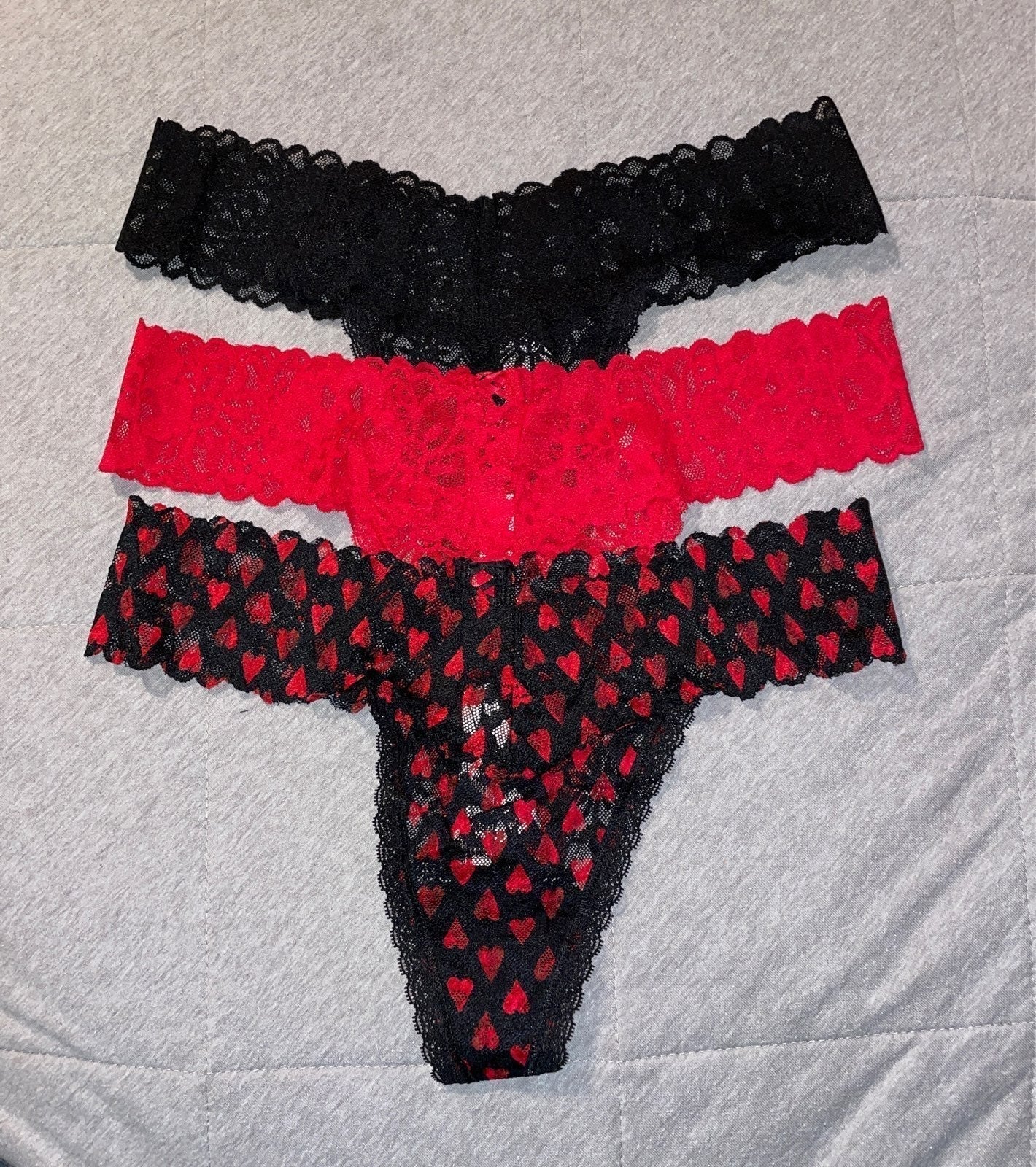 Victoria's Secret Lace Thongs