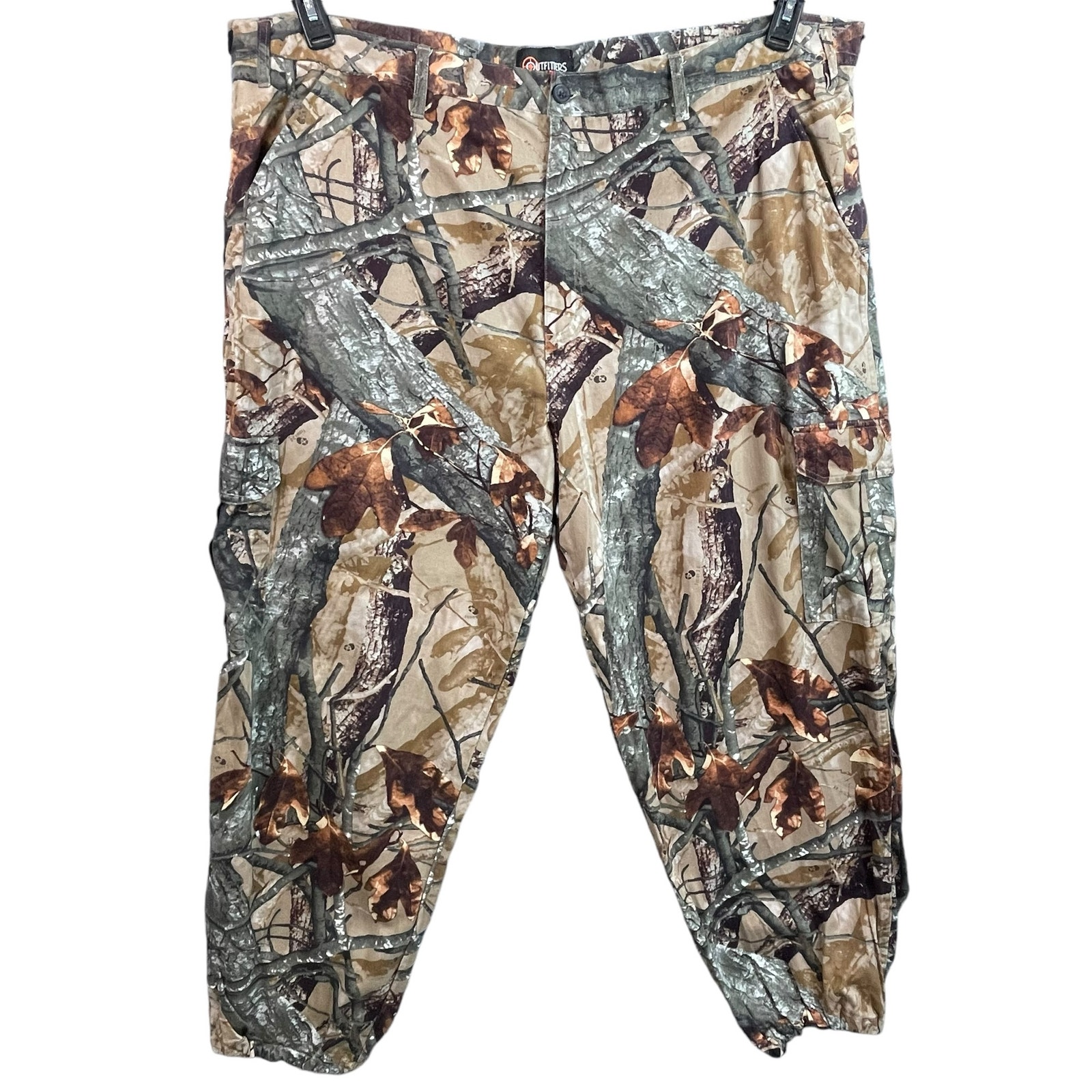 Outfitters Ridge Mens Hunting Camo Pants 3XL Green