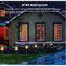 Permande 10 Pack Upgraded Solar Lights Outdoor, Mini Solar Torch Lights with Fli