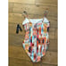 La Blanca Desert Dream Lingerie One Piece Desert Dream Multi Womens Size 14