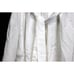 Vtg 90s Isabel Garreton Smocked White Dress 3T Dots Pleated Collar Pink Flowers