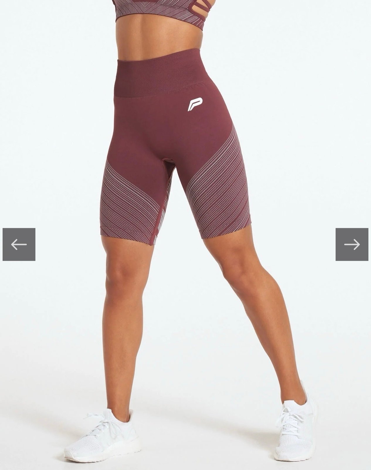 Impulse Seamless Shorts Claret