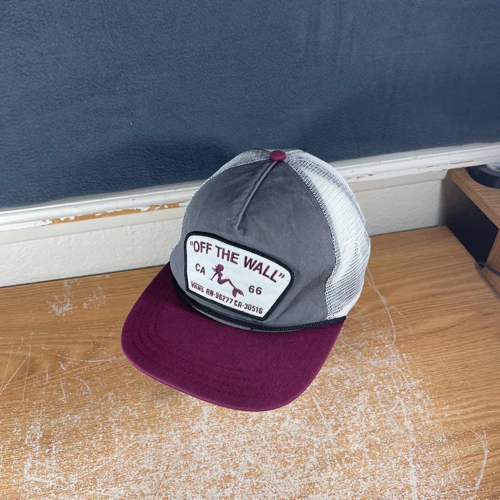 free delivery and returns Snapback Hat Patch Mermaid Wall The Off Vans Mesh White Maroon Gray Cap Men free delivery and returns Snapback Hat Patch Mermaid Wall The Off Vans Mesh White Maroon Gray Cap Men