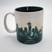 SEATTLE - STARBUCKS Coffee Mug Cup Collector Series GLOBAL ICON 2011 16 oz