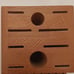 Cutco 18 slot knife block