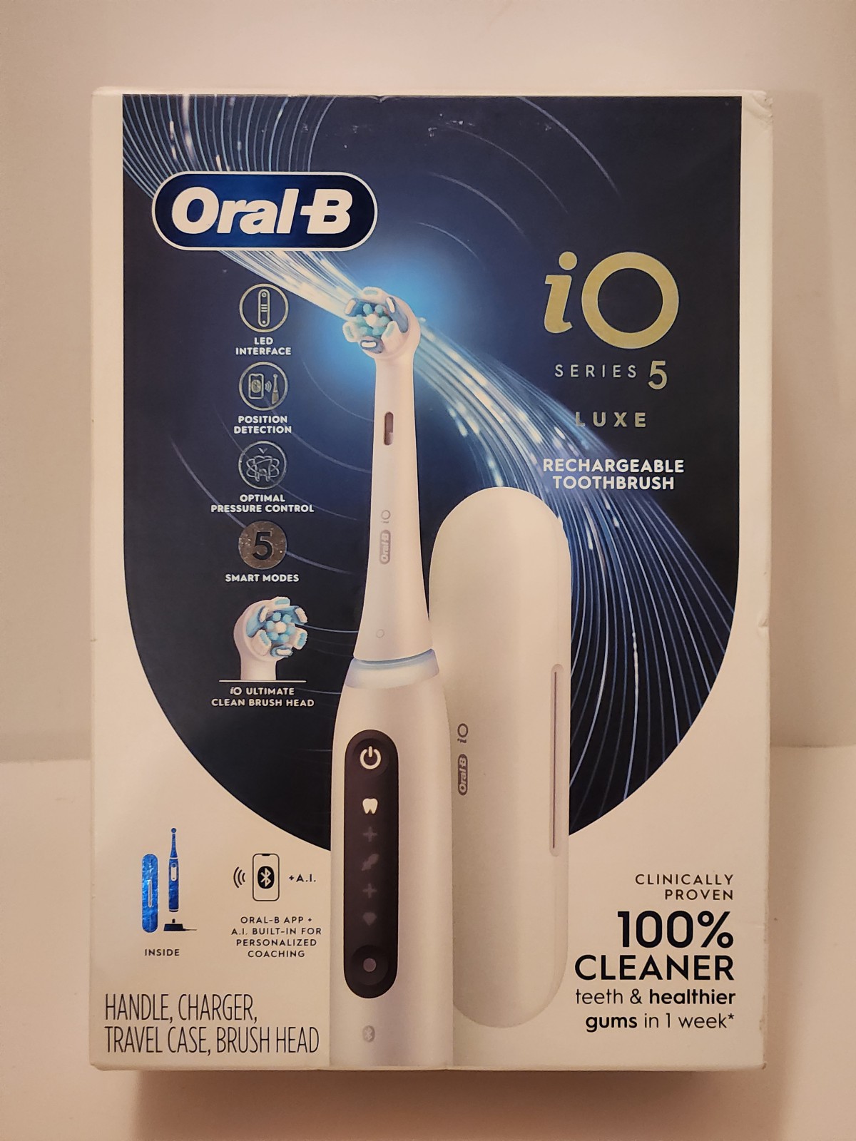 New Oral-B iO Series 5 Rechargeable Toothbrush Luxe[C-66/MP]