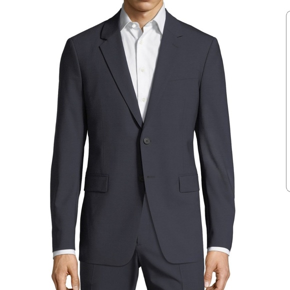 Theory Men's Blue Chamber New Tailor Jacket Blazer NWT