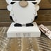 Rae Dunn Set of 2 Bee Mine Valentine's Day / Valentine Wood Gnomes