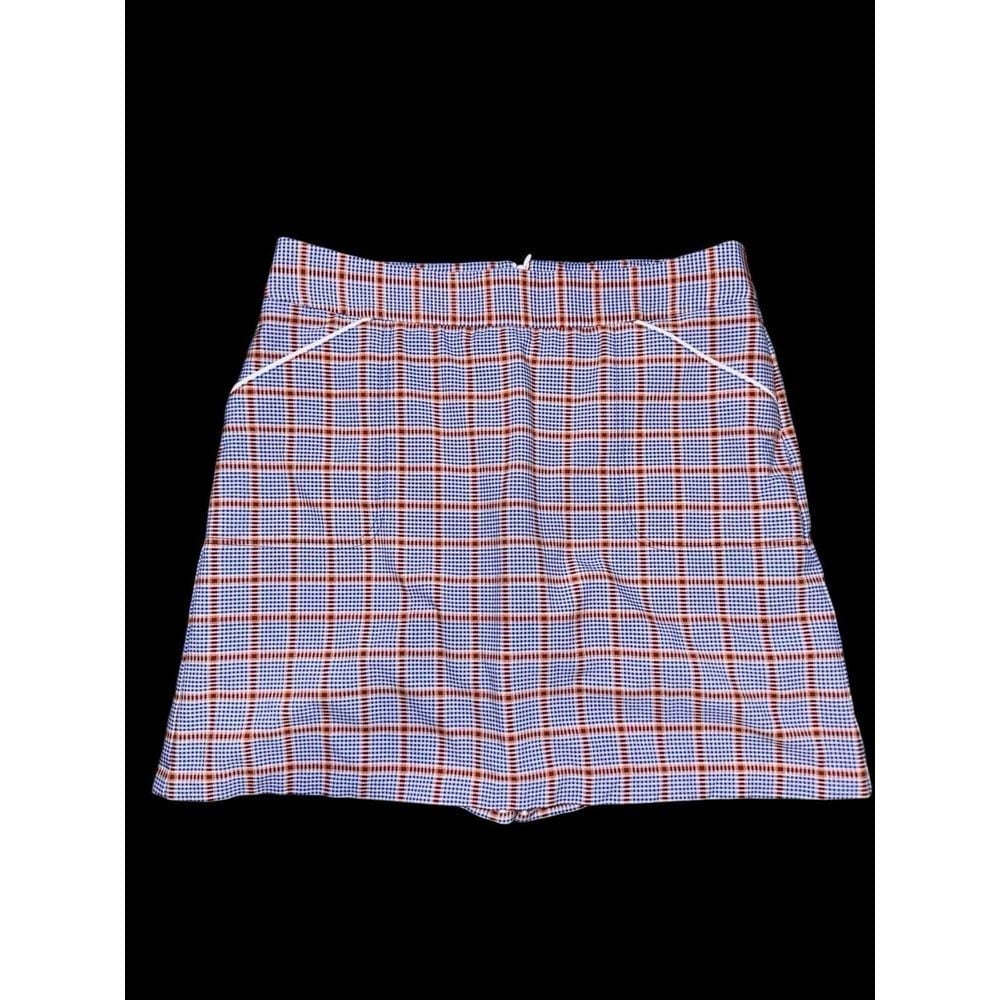 Peter Millar Moisture Wicking Skort Skirt Womens Golf Athleisure Blue Size 10