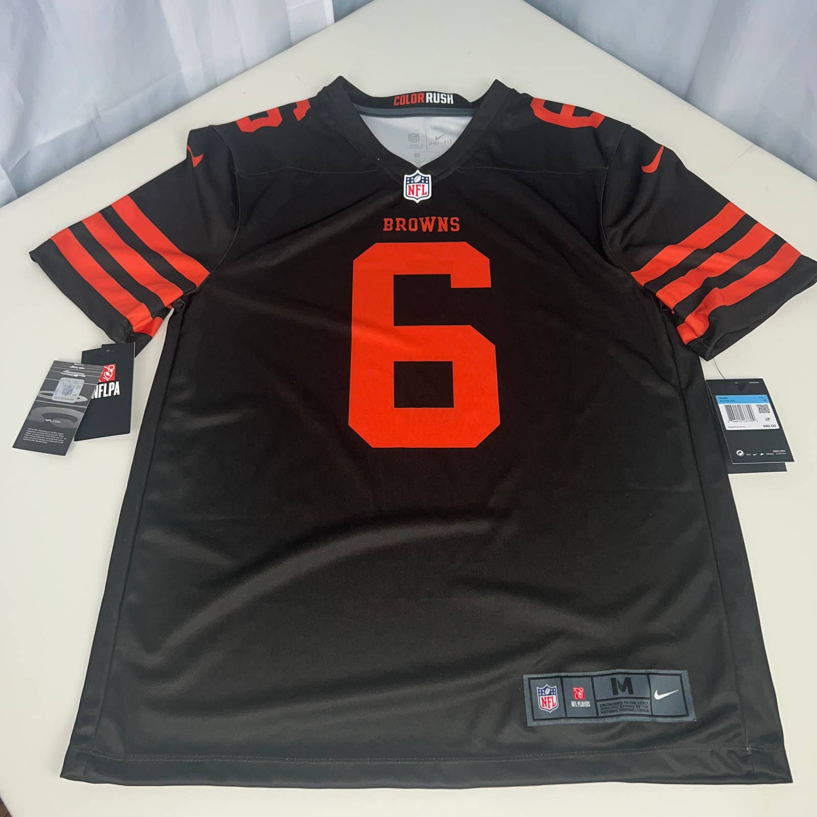 Nike Dri-Fit Cleveland Browns Baker Mayfield Jersey NWT MED