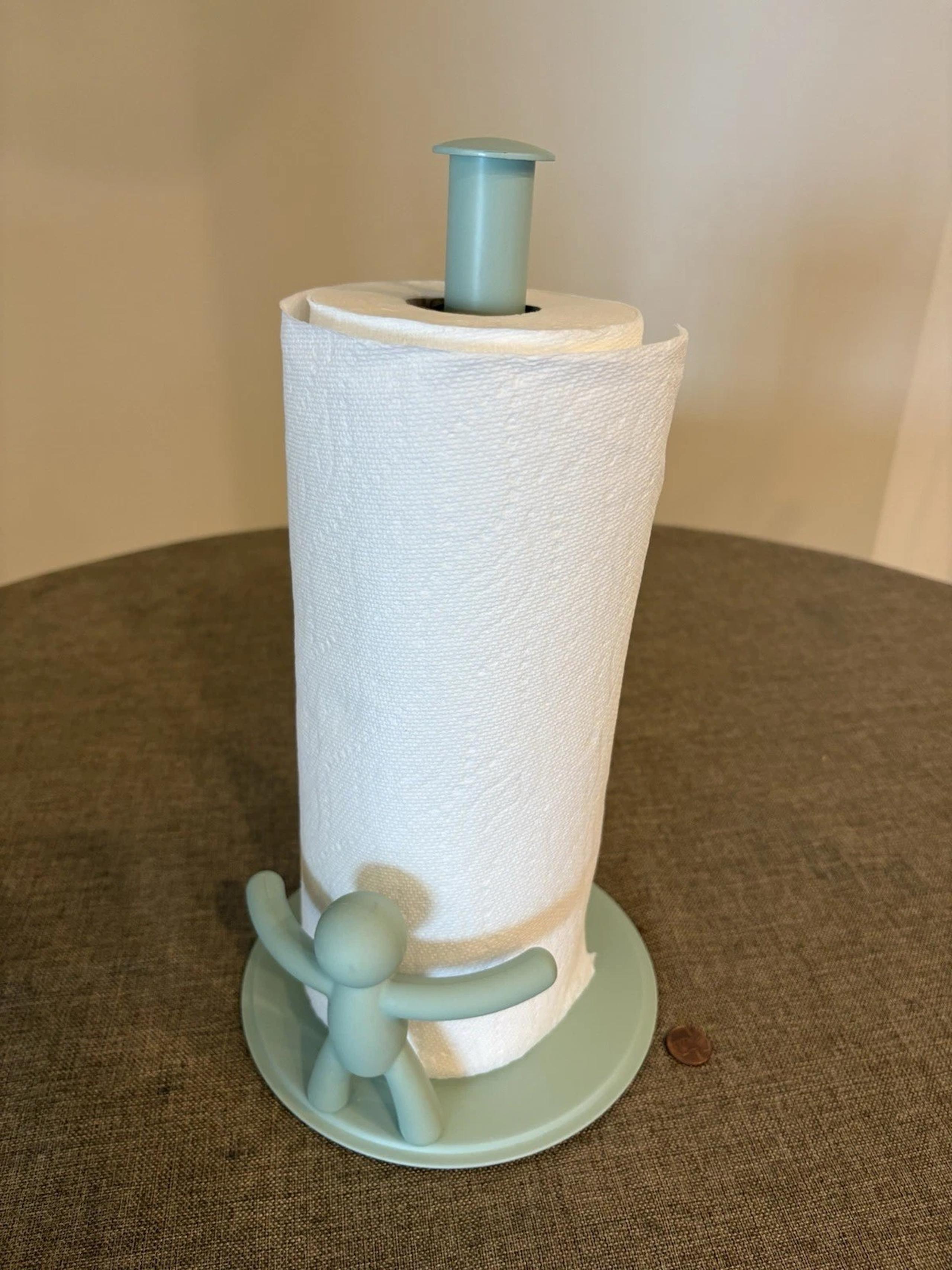 Umbra Modernist Paper Towel Holder Rare Green Sage Metal