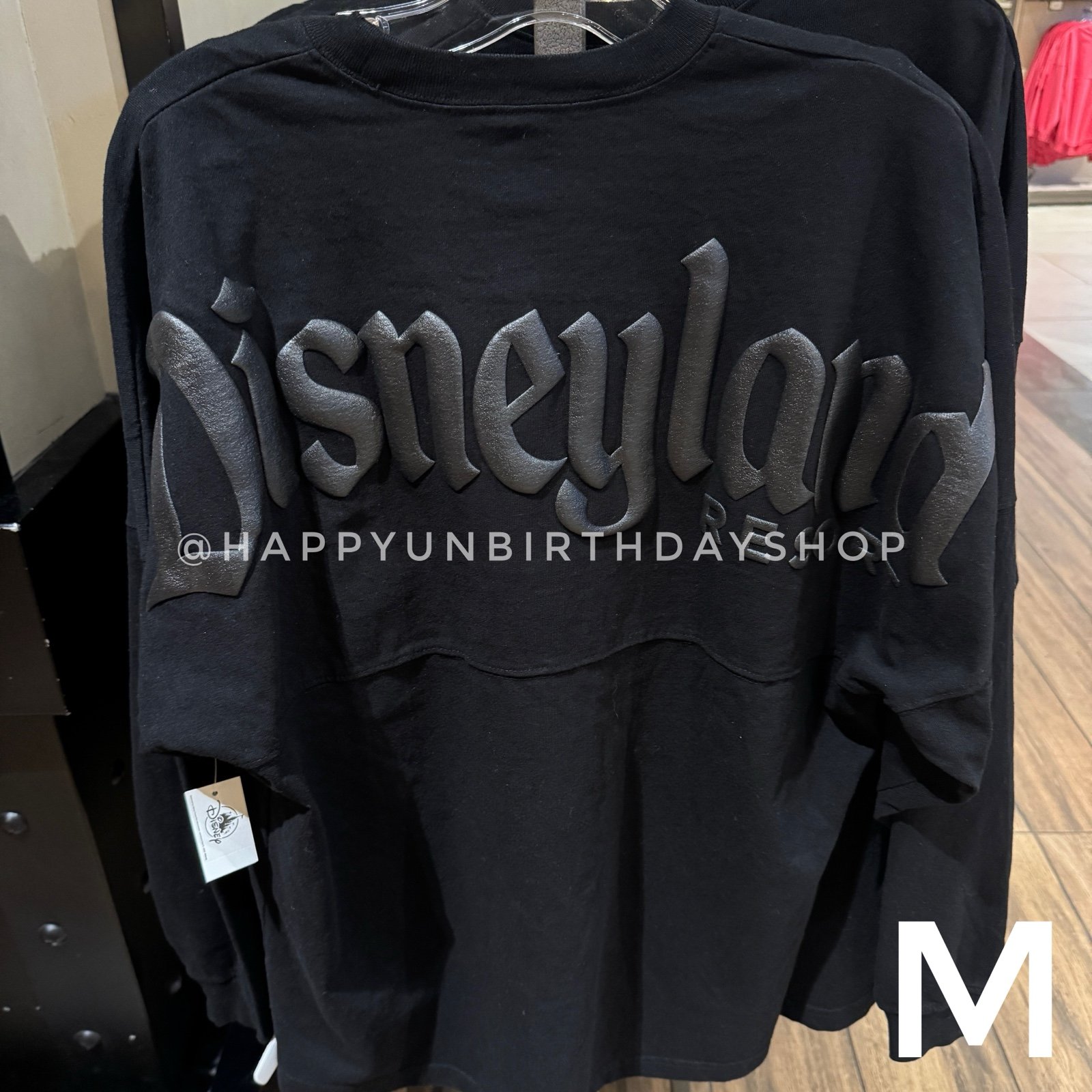 Disney Parks Disneyland Spirit Jersey Black M