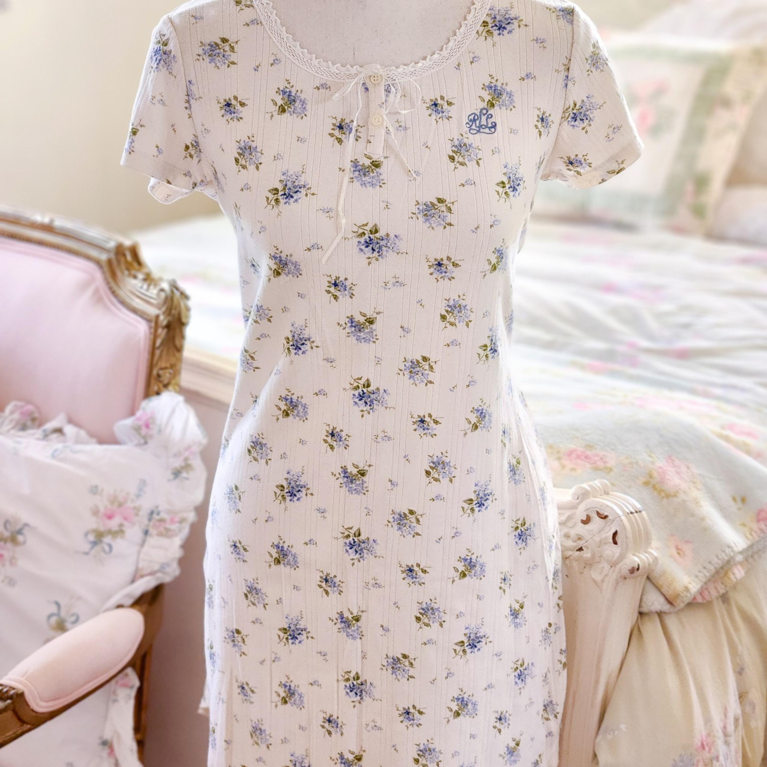 Vintage Laura Ashley floral nightgown